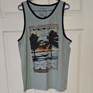 Urban Pipeline Muscle Tank Beach Graphic